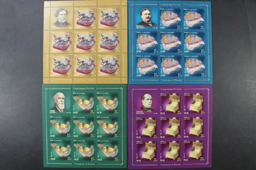 Russland, MiNr. 2593-2596 I Kleinbogen, postfrisch - 215473