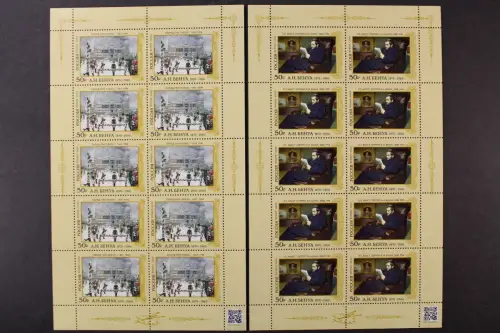 Russland, MiNr. 2854-2855 Kleinbogen, postfrisch - 215680
