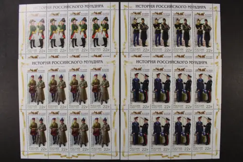 Russland, MiNr. 2660-2663 Kleinbogen, postfrisch - 215613
