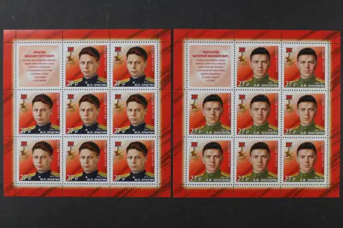 Russland, MiNr. 2643-2644 Kleinbogen, postfrisch - 215629