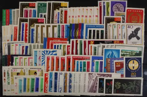 DDR, MiNr. 1084-1533, Jahrgänge 1965-1969, postfrisch - 619686