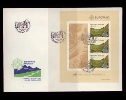 Madeira, Block 4, Ersttagsbrief - 52653