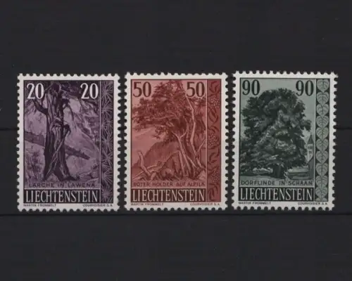 Liechtenstein, MiNr. 377-379, postfrisch - 692204