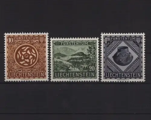 Liechtenstein, MiNr. 319-321, postfrisch - 692197