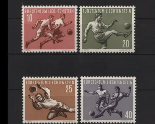 Liechtenstein, MiNr. 322-325, postfrisch - 692199