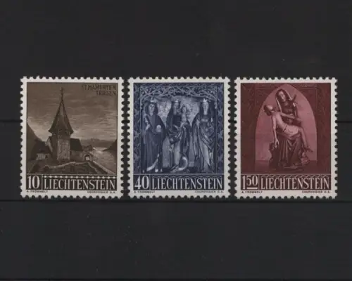 Liechtenstein, MiNr. 362-364, postfrisch - 692202