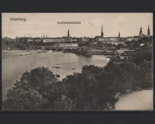 Hamburg - Lombardsbrücke - 400363