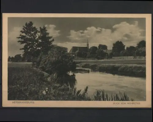 Hermannsburg - Block vom Wehrsteg - 400250