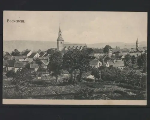 Bockenem, Ortsansicht mit Kirche - 400526