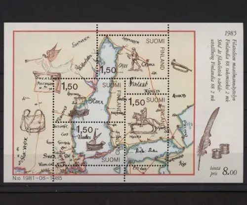 Finnland, MiNr. Block 1, postfrisch - 693869