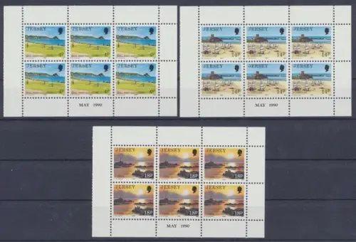 GB - Jersey, Michel Nr. 465,469,473, postfrisch - 60523