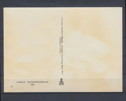 Hameln, Rattenfängerhaus - 401630