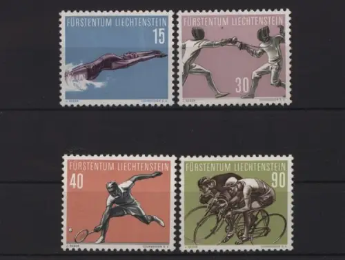 Liechtenstein, MiNr. 365-368, postfrisch - 59352