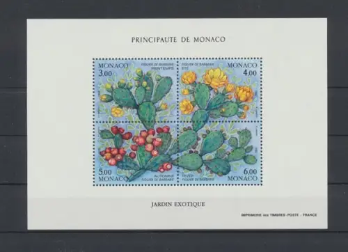 Monaco, MiNr. Block 53, postfrisch - 690034