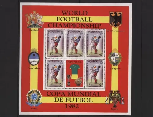 Turks- und Caicos-Inseln, Michel Nr. 586 KB, postfrisch - 59385M