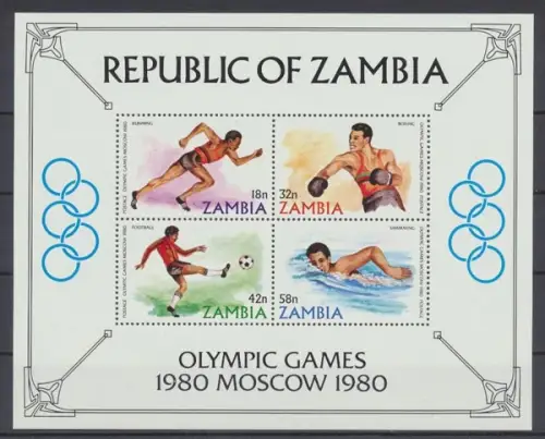 Sambia, MiNr. Block 9, postfrisch - 65178