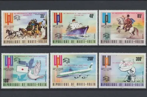 Burkina Faso (Obervolta), Michel Nr. 532-537, postfrisch - 66447