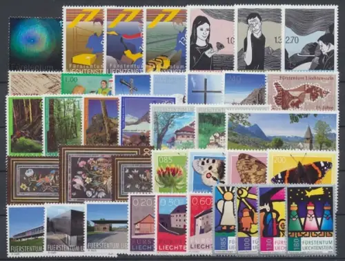 Liechtenstein, MiNr. 1505-1542, Jahrgang 2009, postfrisch - 693371