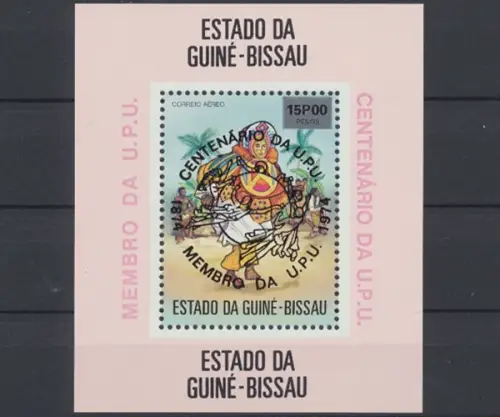 Guinea - Bissau, Michel Nr. Block 16 a A, postfrisch - 66475