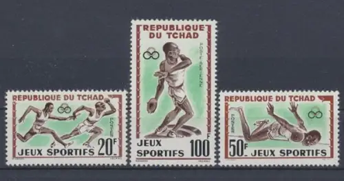 Tschad, Michel Nr. 89-91, postfrisch - 66173
