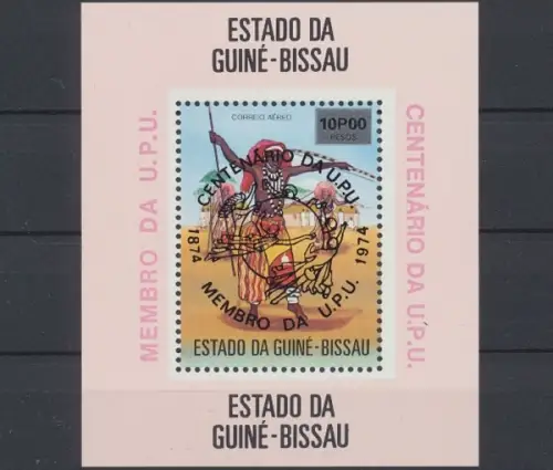 Guinea - Bissau, Michel Nr. Block 15 a A, postfrisch - 66474