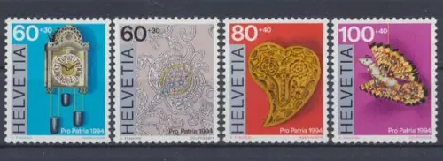 Schweiz, MiNr. 1527-1530, postfrisch - 693023