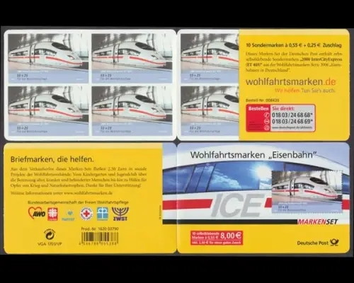 Deutschland (BRD), Michel Nr. MH 64, postfrisch - 609603