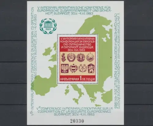 Bulgarien, MiNr. Block 131, postfrisch - 67585