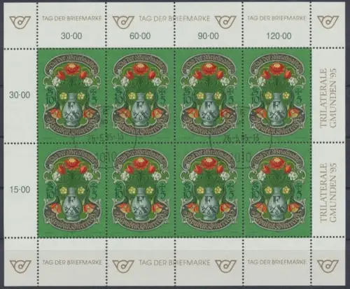 Österreich, MiNr. 2158 Kleinbogen, gestempelt - 694890