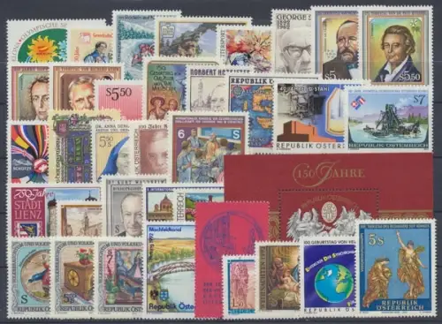 Österreich, MiNr. 2048-2083, Jahrgang 1992, postfrisch - 610625