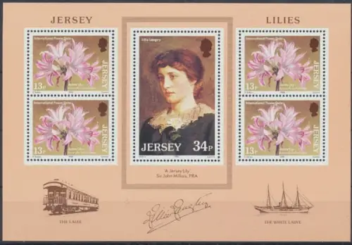 Jersey, MiNr. Block 4, postfrisch - 690059