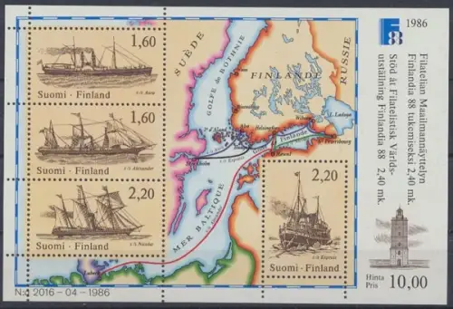 Finnland, MiNr. Block 2, postfrisch - 693829