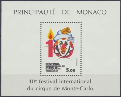 Monaco, MiNr. Block 27, postfrisch - 67418