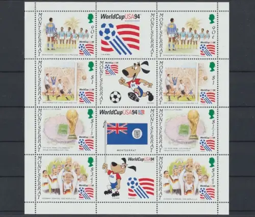 Montserrat, MiNr. 896-899 KB, postfrisch - 691897