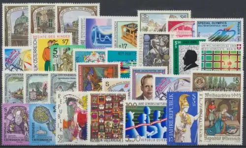 Österreich, MiNr. 2084-2114, Jahrgang 1993, postfrisch - 610626