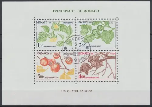 Monaco, MiNr. Block 18,, gestempelt - 693763