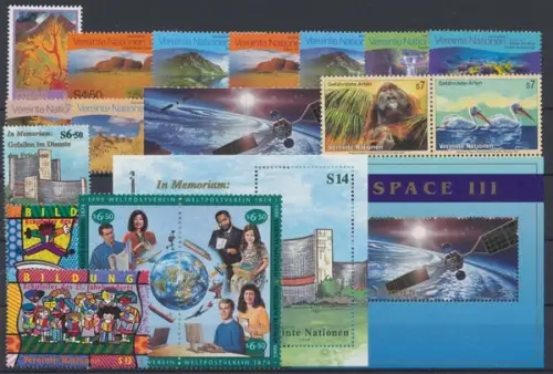 UNO Wien, MiNr. 278-281, Jahrgang 1999, postfrisch - 694148