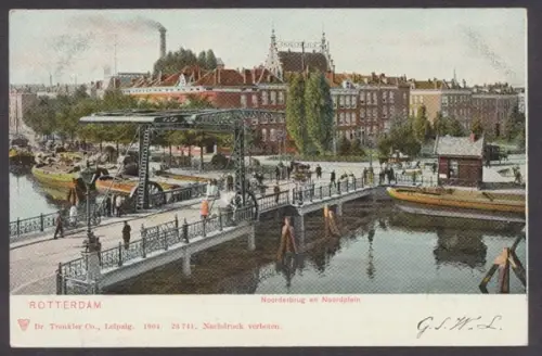 Rotterdam, Noorderbrug en Noordplein - 403602