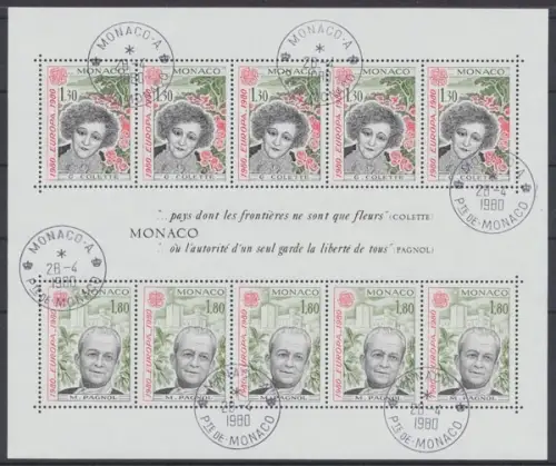 Monaco, MiNr. Block 16, gestempelt - 69516