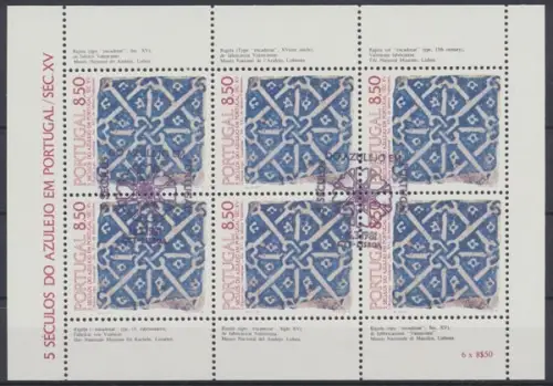 Portugal, MiNr. 1528 Kleinbogen, ESST - 69440