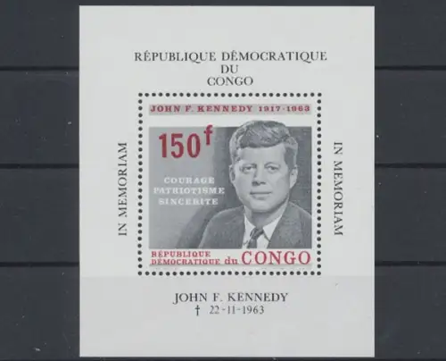 Kongo (Kinshasa), MiNr. Block 6, postfrisch - 693340