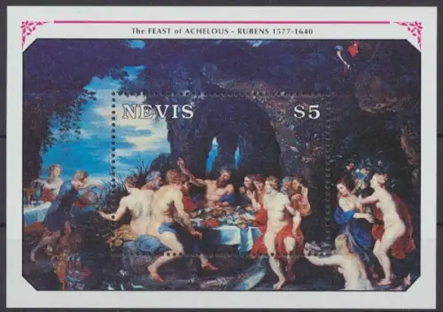 Nevis, MiNr. Block 30, postfrisch - 69499