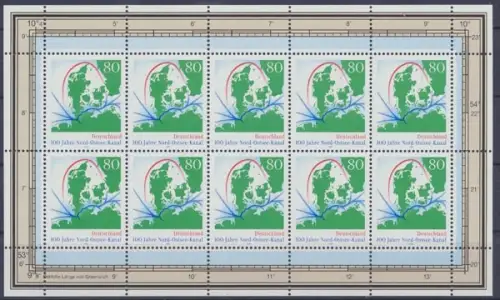 Deutschland (BRD), Michel Nr. 1802 KB, postfrisch - 609662