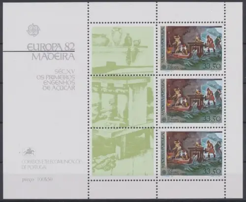 Madeira, MiNr. Block 3, postfrisch - 690018