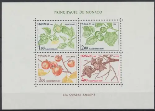 Monaco, MiNr. Block 18, postfrisch - 690186