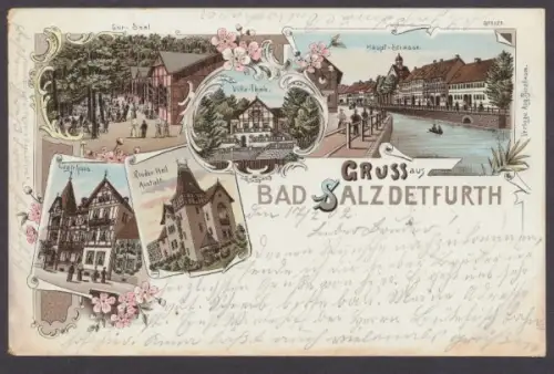Bad Salzdetfurth, Villa Thiele, Hauptstr, Logirhaus, Kinder Heilanstalt - 413527