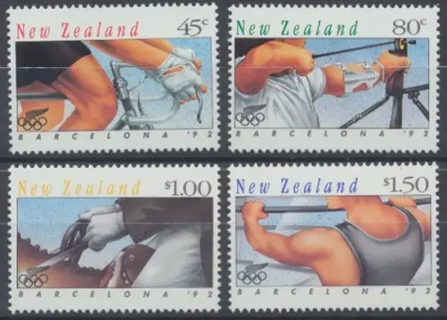 Neuseeland, MiNr. 1226-1229 A, postfrisch - 694802