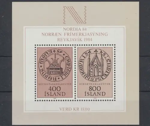 Island, MiNr. Block 4, postfrisch - 690129