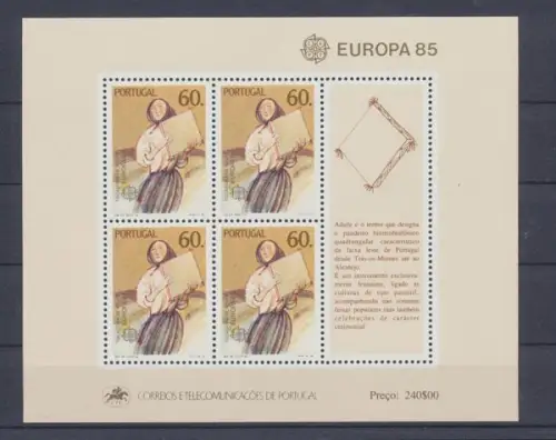 Portugal, MiNr. Block 47, postfrisch - 690240