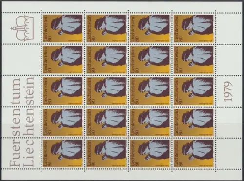 Liechtenstein, MiNr. 725-727 Bögen, postfrisch - 690192